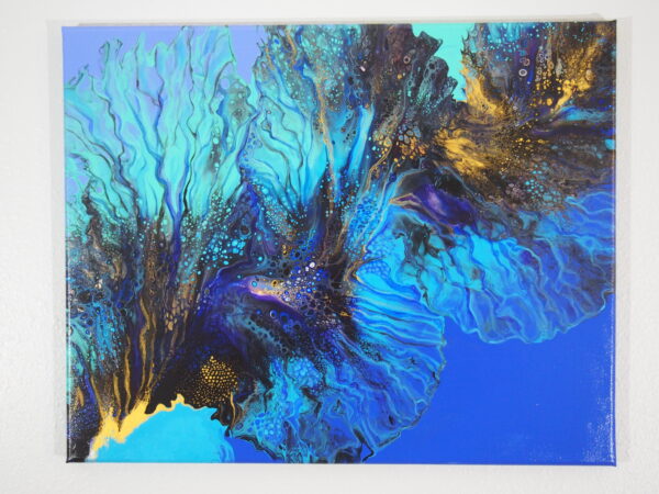 Acrylic Painting - Blue Coral