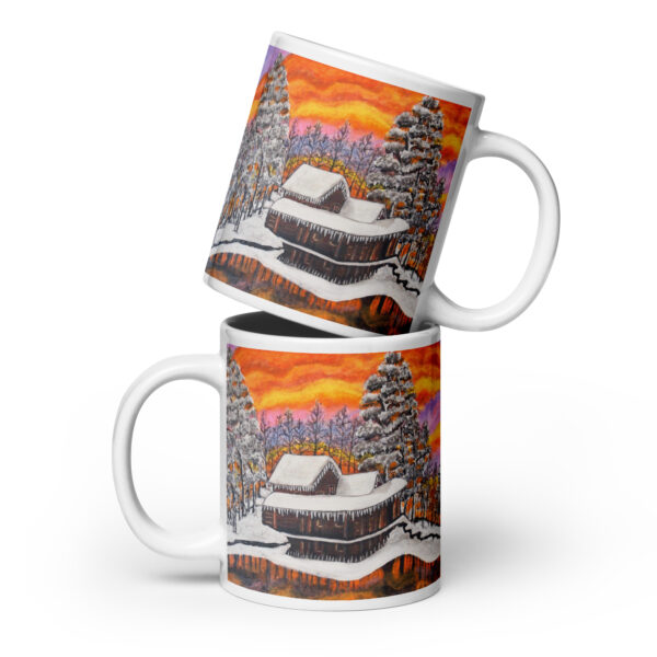 White glossy mug - Image 3