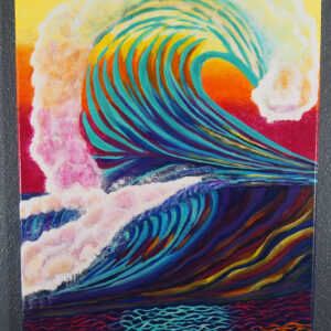 Waves Acrylic Painting